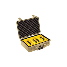 Load image into Gallery viewer, Pelican 015000-0040-190 1504 Waterproof 1500 Case with Yellow and Black Divider Set