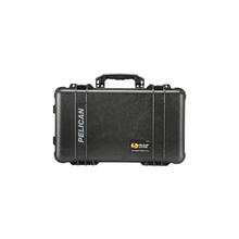 Load image into Gallery viewer, Pelican 015100-0070-110 1510SC Studio Case, Black with Padded Yellow Foam Dividers