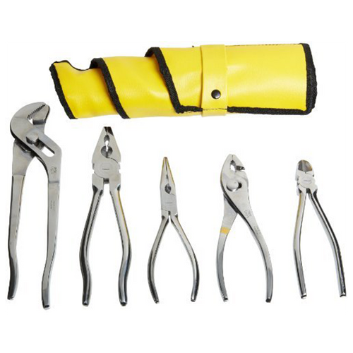 Aven 10381 Stainless Steel Pliers Set, 5 Piece