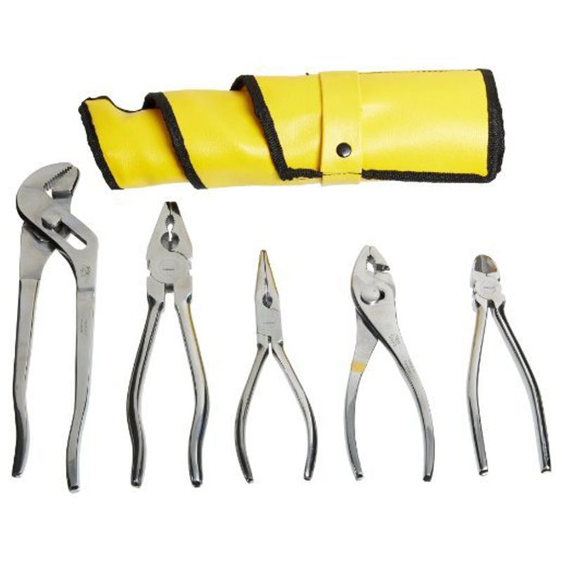 Aven 10381 Stainless Steel Pliers Set, 5 Piece