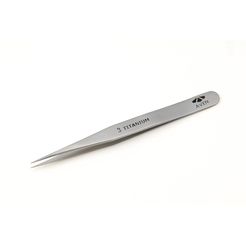 Aven 18053TT 3 Titanium Tweezers