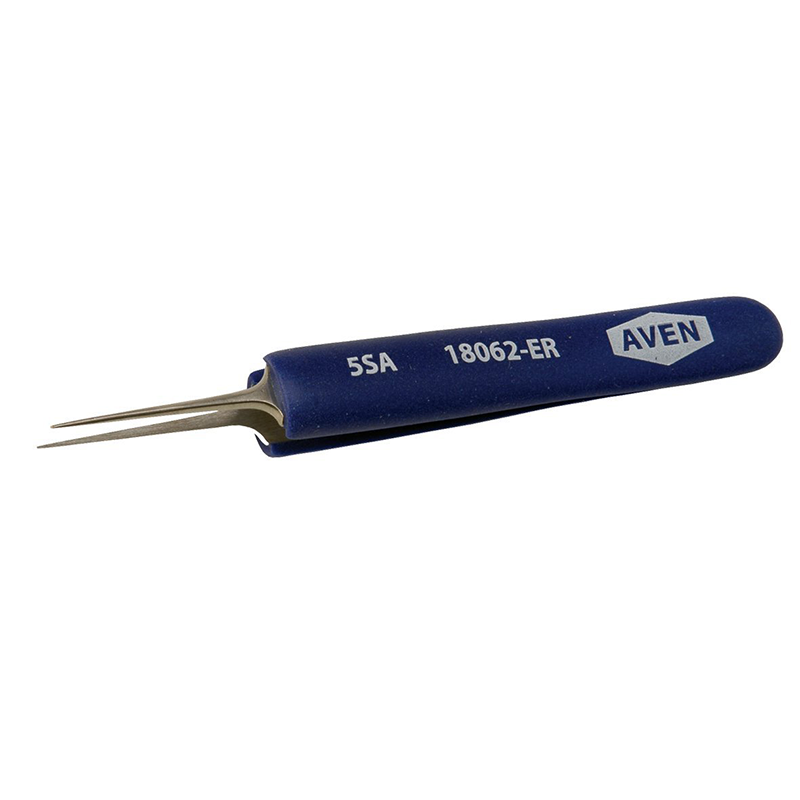 Aven 18062-ER 5-SA Comfort Grip Tweezers