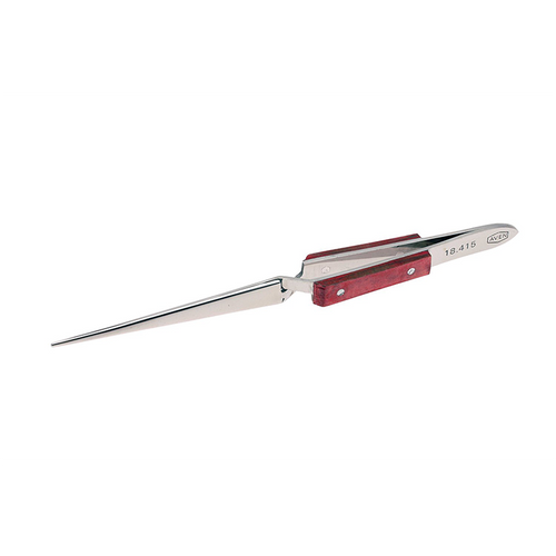 Aven 18415 Straight Fiber Grip Tweezers