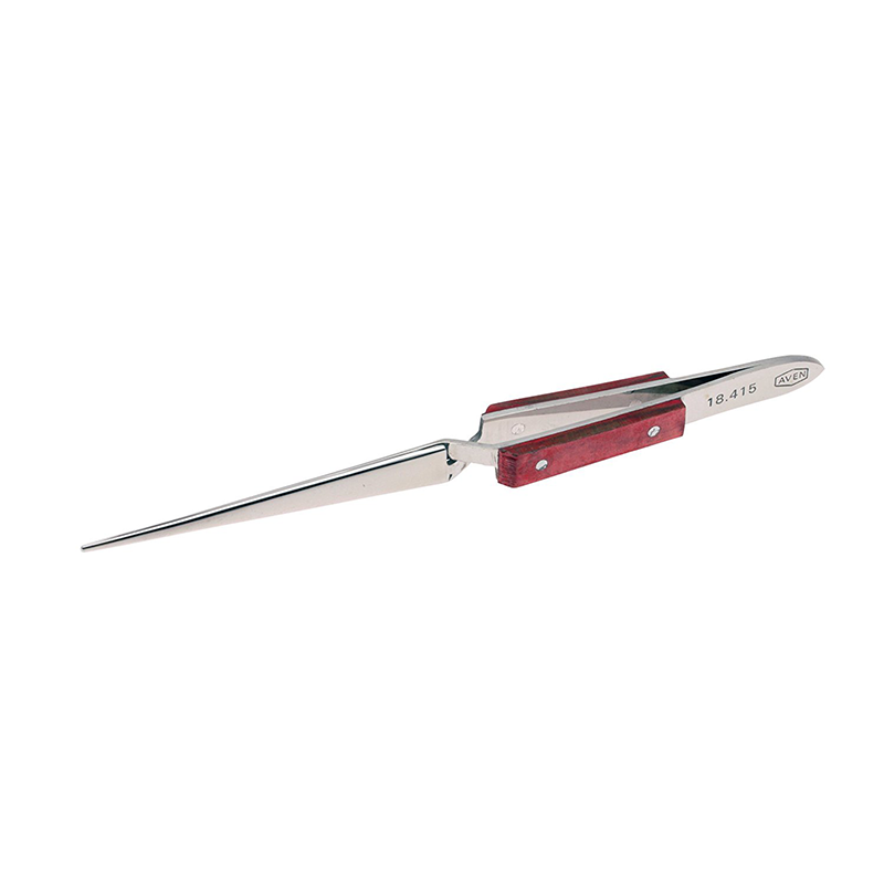 Aven 18415 Straight Fiber Grip Tweezers