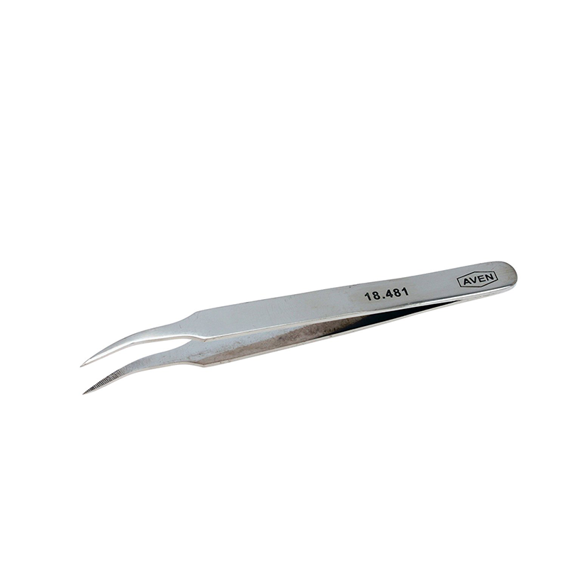 Aven 18481 Curved Tweezers