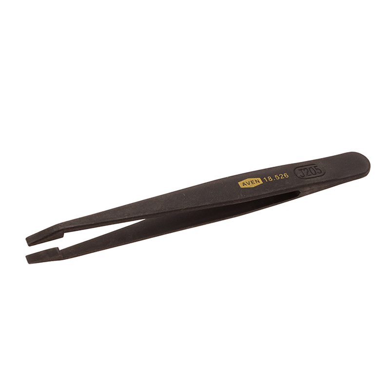 Aven 18526 35 Straight Flat Plastic Tweezers