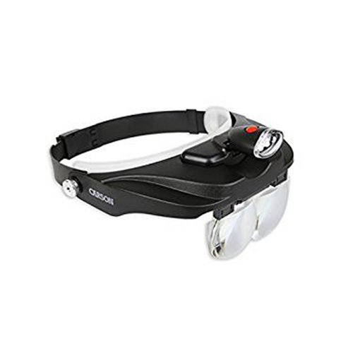 Aven 26221 Headband Magnifier with LED light