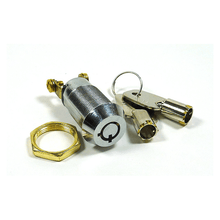 Load image into Gallery viewer, Philmore 30-10078 5/8" On/Off Key Switch Lock SPST Key Removable On Or Off Position