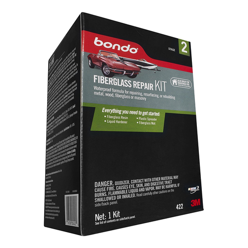 3M Bondo 422 Fiberglass Resin Repair Kit