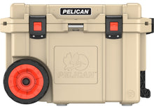 Load image into Gallery viewer, Pelican 45QW-2-TAN Wheeled Elite 45QT Cooler
