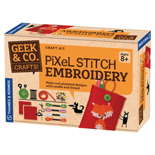 Load image into Gallery viewer, Thames and Kosmos 553011 Pixel Stitch Embroidery Kit