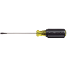 Load image into Gallery viewer, Klein Tools 601-4 3/16" Cabinet Tip Screwdriver 4" Shank