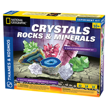 Load image into Gallery viewer, Thames &amp; Kosmos 642112 Crystals, Rocks &amp; Minerals Science Experiment Kit
