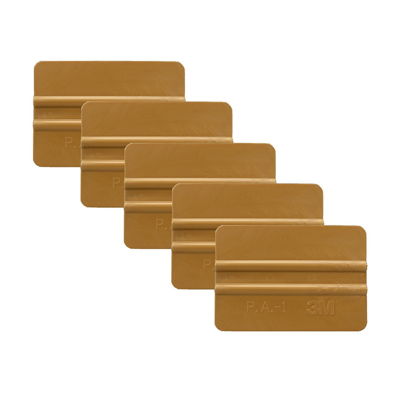 3M 71602 Gold Hand Applicator Squeegee, 5 Piece