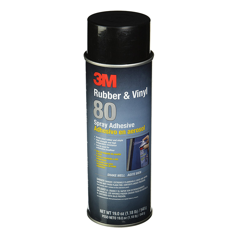 3M 80 24oz. Rubber and Vinyl Adhesive Spray