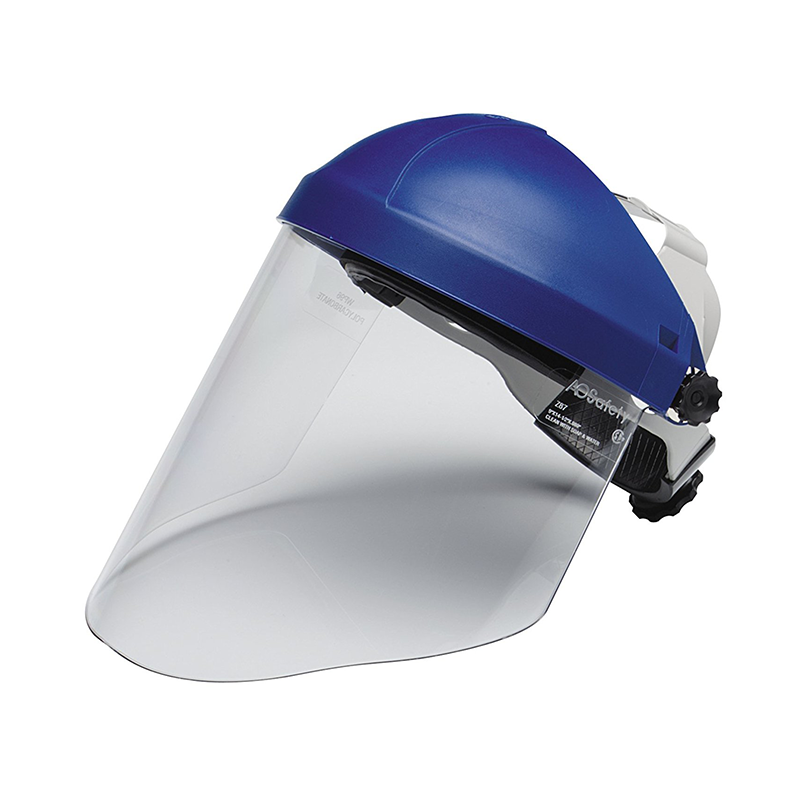 3M 82783-00000 Head and Face Protection Ratchet Headgear H8A, with 3M Clear Polycarbonate Faceshield