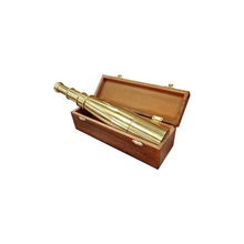 Load image into Gallery viewer, Barska AA10612 18x50mm Collapsible Anchormaster Classic Brass Spyscope