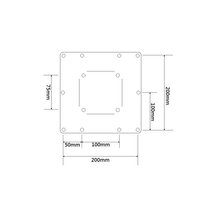 Load image into Gallery viewer, Bytecc ADAPTOR200 VESA Adapter 200 for TV Mount