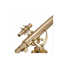 Load image into Gallery viewer, Barska AE10822 70060 28 Power Anchormaster Classic Brass Telescope w/ Mahogany Tripod