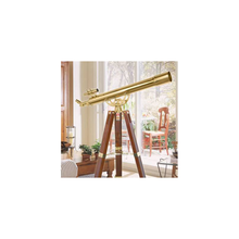 Load image into Gallery viewer, Barska AE10824 90080 36 Power Anchormaster Classic Brass Telescope w/ Mahogany Tripod