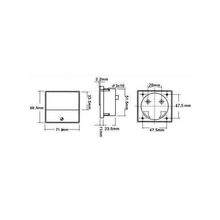 Load image into Gallery viewer, Velleman AIM705000 5A Panel Meter, 2.8 x 2.4