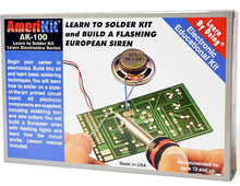 Load image into Gallery viewer, Elenco AK-100 AmeriKit Learn to Solder Kit