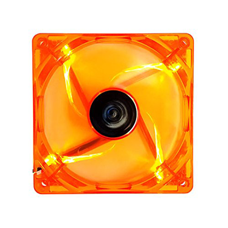 Apevia AF512L-OG 120mm Orange LED Case Fan