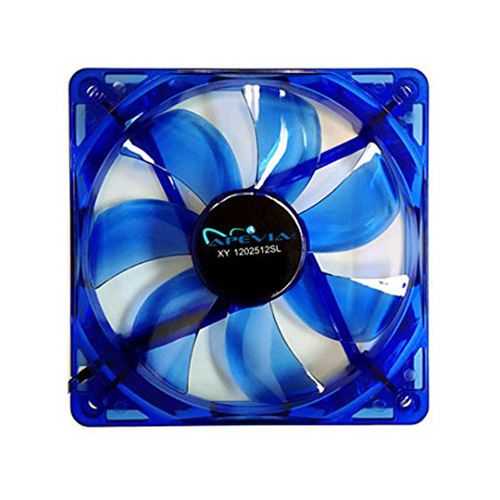 Apevia AF512L-BL Silent LED Case Fan