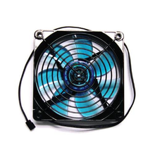 Load image into Gallery viewer, Apevia CF12SL-BBL 120mm Blue LED Case Fan