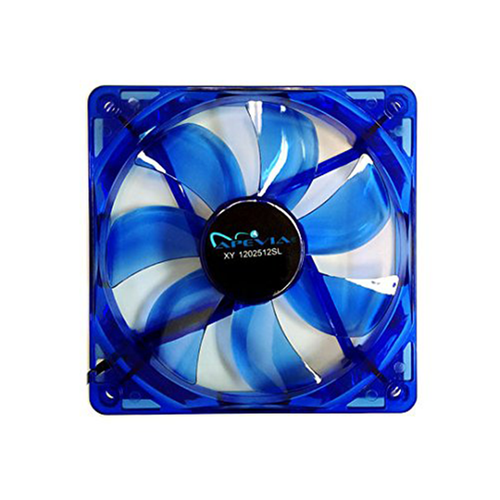 Apevias CF312SL-UBL 120mm Blue LED Case Fan, 3 Piece