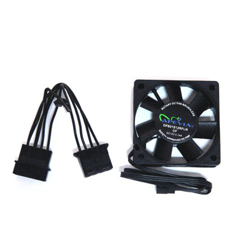 Apevia CF6025S Black 60mm Case Fan