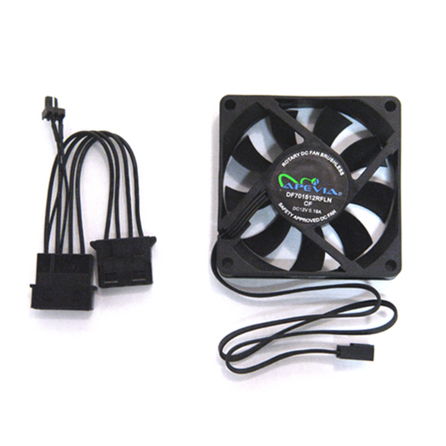 Apevia CF7025S 70mm Black Case Fan