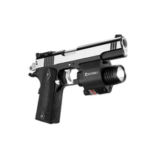 Load image into Gallery viewer, Barska AU12714 Red Laser with 200 Lumen Flashlight