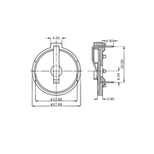 Load image into Gallery viewer, Velleman BH-002 Battery Holder