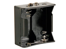 Load image into Gallery viewer, Velleman BH121B Battery Holder for 2 x D-Cell with Snap Terminals