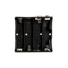 Load image into Gallery viewer, Velleman BH341B Battery Holder for 4 x AA-Cell with Snap Terminals