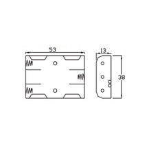 Load image into Gallery viewer, Velleman BH431A Battery Holder for 3 x AAA-Cell with Wires