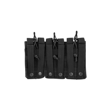 Load image into Gallery viewer, Barska BI12246 Loaded Gear CX-200 Triple Magazine Pouch (Black) By Barska