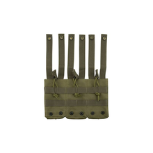 Load image into Gallery viewer, Barska BI12276 Loaded Gear CX-200 Triple Magazine Pouch (OD Green)