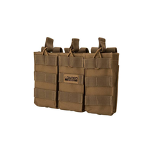 Load image into Gallery viewer, Barska BI12298 Loaded Gear CX-200 Triple Magazine Pouch (Dark Earth)