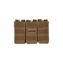 Load image into Gallery viewer, Barska BI12298 Loaded Gear CX-200 Triple Magazine Pouch (Dark Earth)