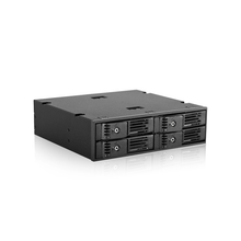 Load image into Gallery viewer, iStarUSA BPN-124K-SA  Trayless 5.25" to 4x 2.5" SATA 6 Gbps HDD SSD Hot-swap Rack