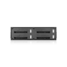 Load image into Gallery viewer, iStarUSA BPN-124K-SA  Trayless 5.25" to 4x 2.5" SATA 6 Gbps HDD SSD Hot-swap Rack