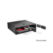 Load image into Gallery viewer, iStarUSA BPN-124K-SA  Trayless 5.25" to 4x 2.5" SATA 6 Gbps HDD SSD Hot-swap Rack