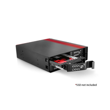 Load image into Gallery viewer, iStarUSA BPU-124DE-SS  5.25" to 4x 2.5" SATA SAS 6 Gbps HDD SSD Hot-swap Rack