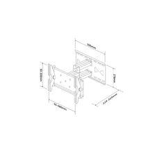 Load image into Gallery viewer, Bytecc BT-2337TSX Full Motion 23" to 37" Double Arm Extended LCD/PLASMA Wall Mount