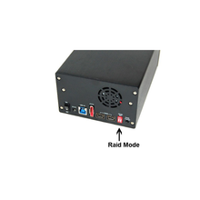 Load image into Gallery viewer, Bytecc BT-M260U3F SuperSpeed USB 3.0 to Sata 2.5" Double Drive Enclosure for SATA HDD/SSD w/ Firewire ports