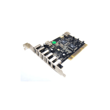 Load image into Gallery viewer, Bytecc BT-PCI-U2FW 4 Ext. + 1 Int. USB 2.0 Ports + 2 Ext. + 1 Int. Firewire 400/1394A Ports PCI Card