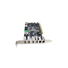 Load image into Gallery viewer, Bytecc BT-PCI-U2FW 4 Ext. + 1 Int. USB 2.0 Ports + 2 Ext. + 1 Int. Firewire 400/1394A Ports PCI Card