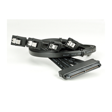 Load image into Gallery viewer, Athena Power CABLE-32SAS47 32pin SAS to Quad (4) SATA 7pin cable